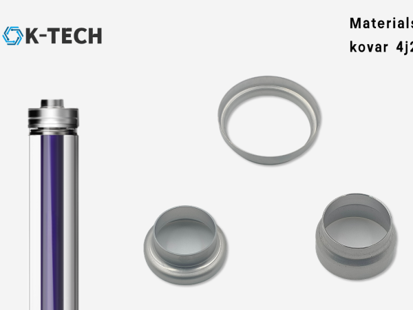 Kovar Glass Sealing Fittings For Medium and High Temperatue Collector Tube