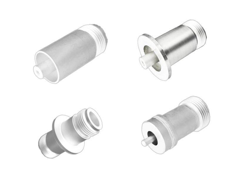 Vacuum Coaxial N-type feedthrough